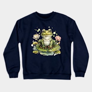 Wonderful frog! Crewneck Sweatshirt